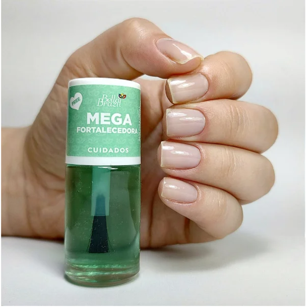 Esmalte Bella Brazil Cuidados 311 Base Mega Fortalecedora 9ml