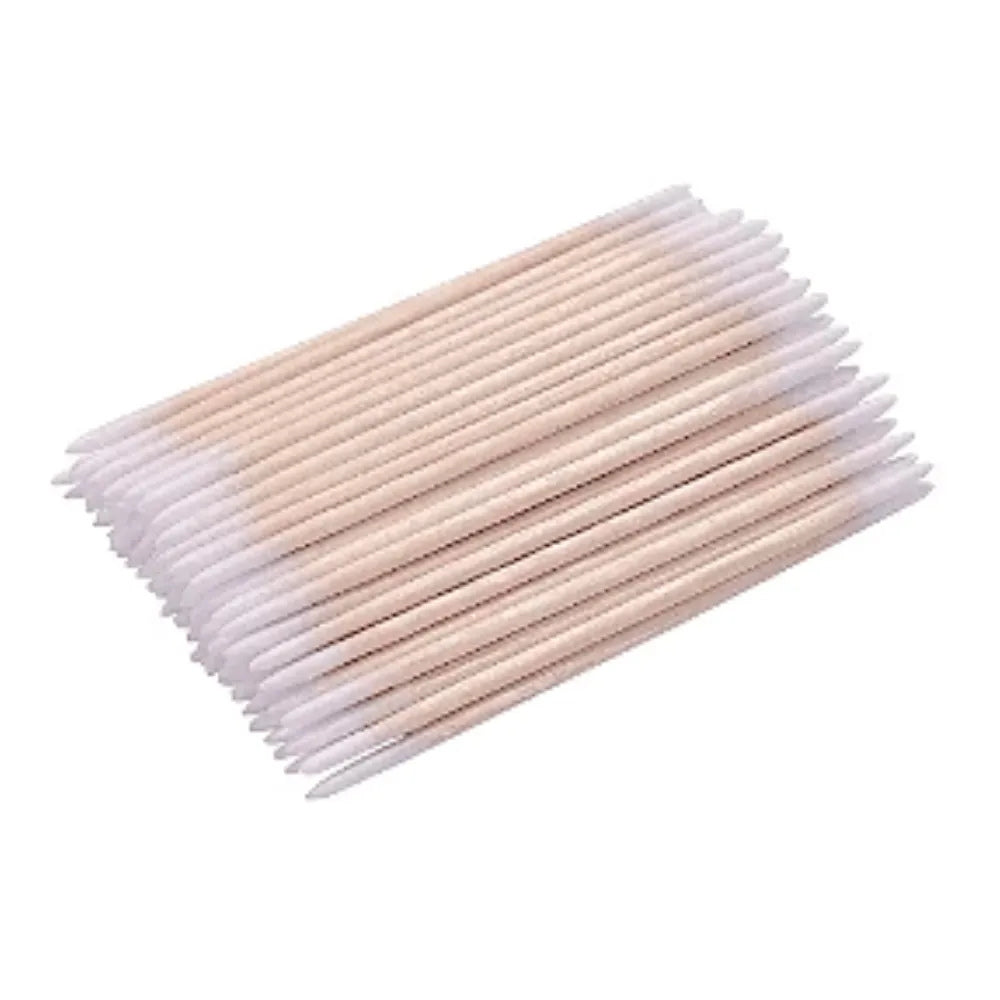 Mini Palito Com Algodão Duplo 100 Unidades Codly