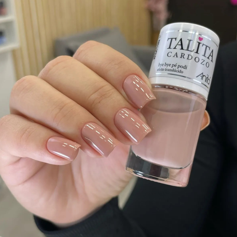 Esmalte Talita Cardozo By Anita Translúcido Bye Bye Pé Podi 10ml