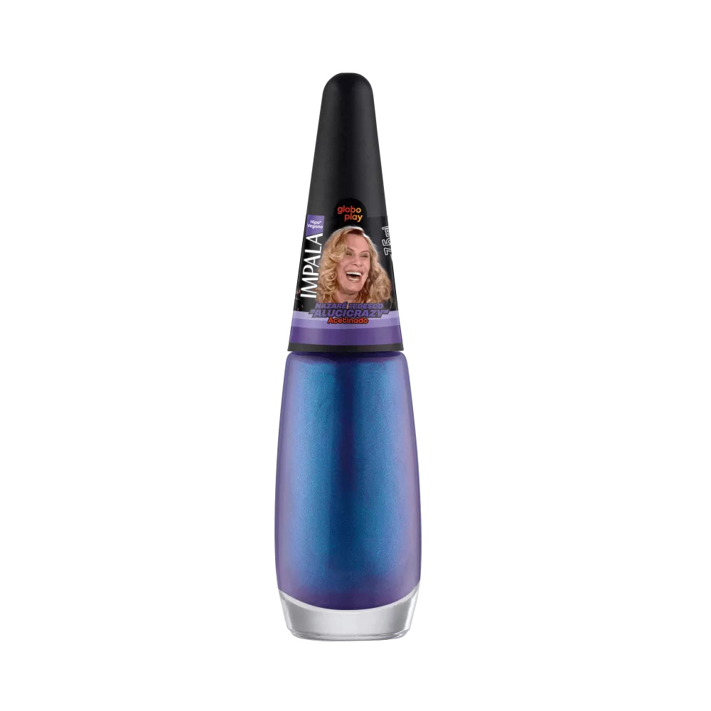 Esmalte Impala Acetinado Globoplay Alucicrazy 7,5ml