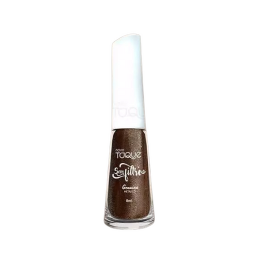 Esmalte Novo Toque Metálico Sem Filtros Genuína 8ml