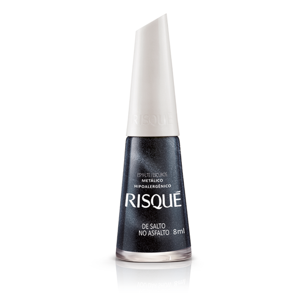 Esmalte Risqué Metálico De Salto No Asfalto 8ml
