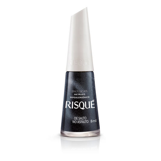 Esmalte Risqué Metálico De Salto No Asfalto 8ml