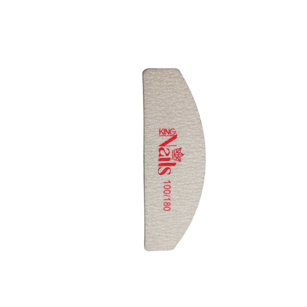 Mini Lixa Bananinha Bumerangue 100/180 Red King Nails