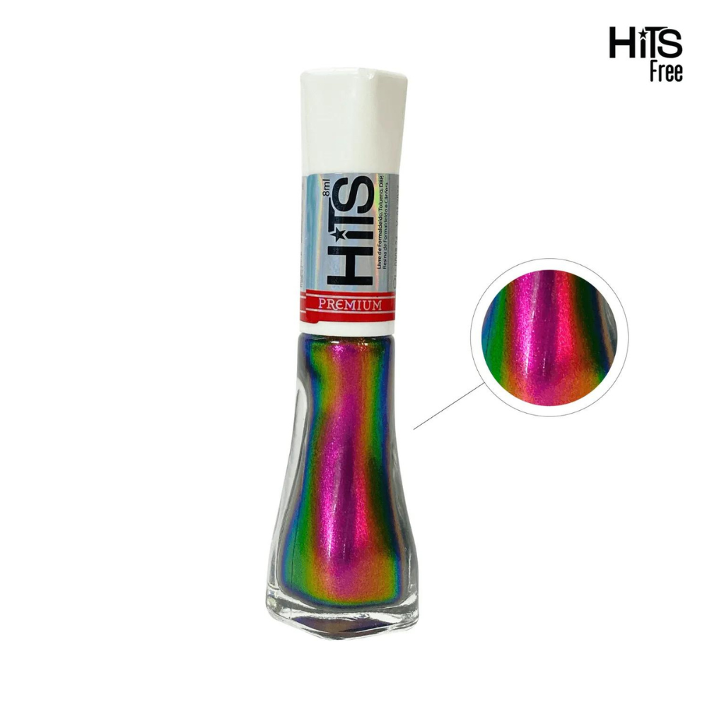 Esmalte Hits Premium Multichrome Ocípite 8ml