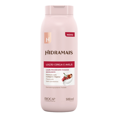 Loção Desodorante Corporal Cereja E Avelã Hidramais 500ml