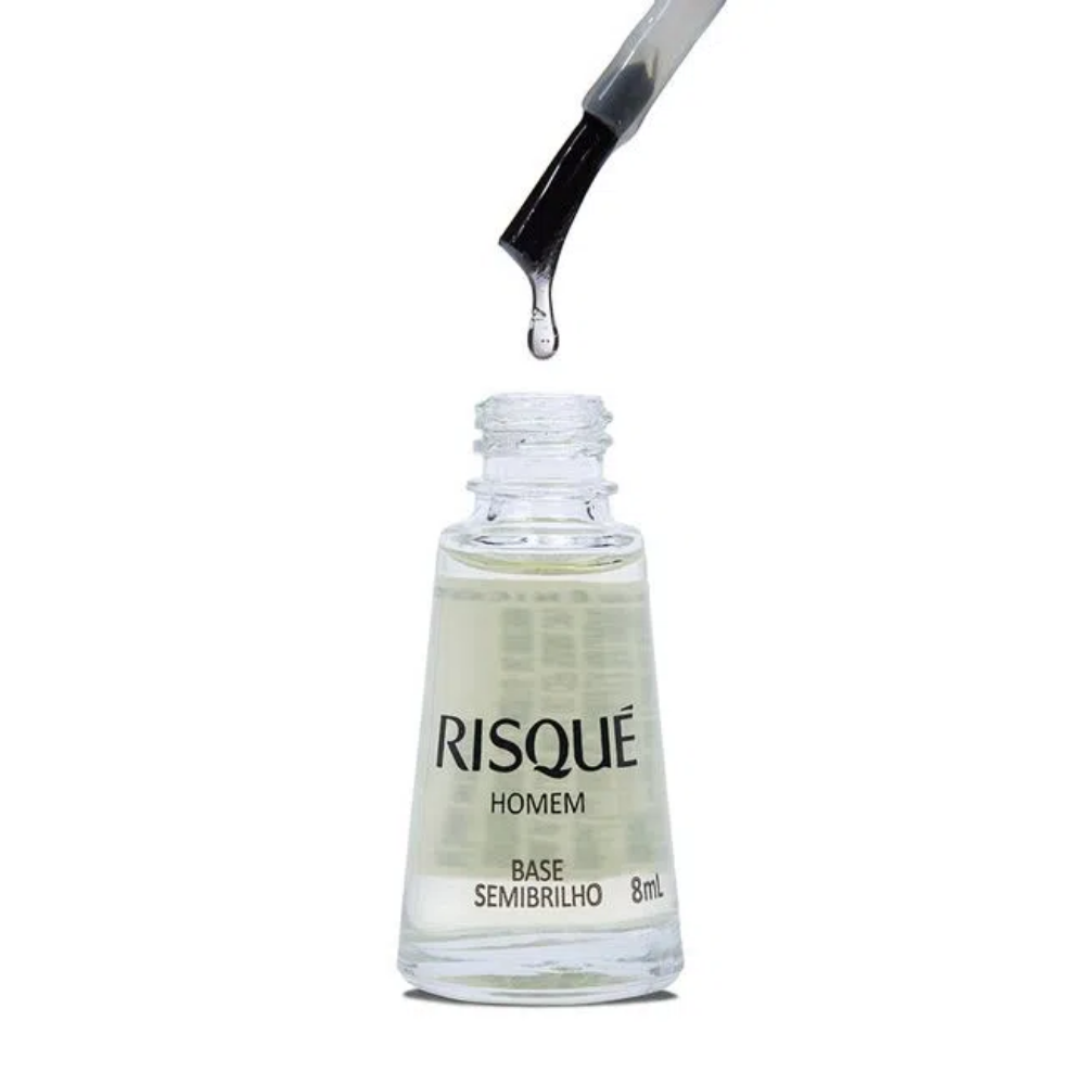 Esmalte Risqué Homem Base Semibrilho 8ml - Homem