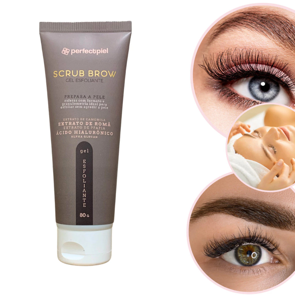Gel Esfoliante Scrub Brown Perfectpiel 80g