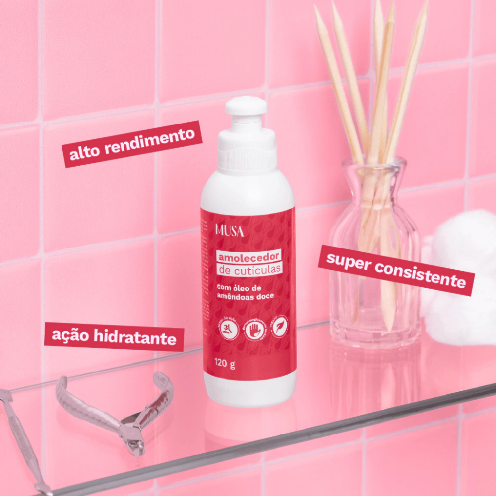 Amolecedor De Cutícula Musa 120g