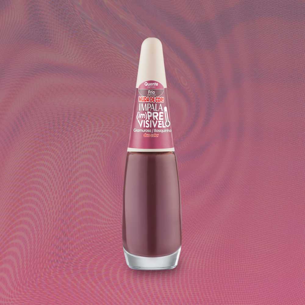 Esmalte Impala Duo Color Imprevisível Glamurosa Basiquinha 8ml