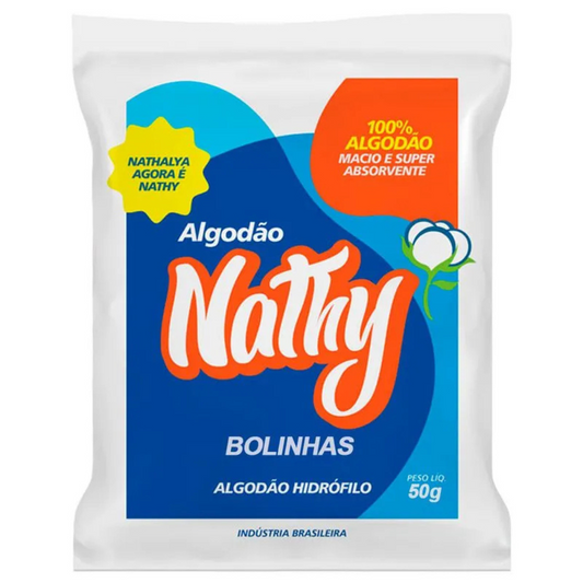 Algodão Em Bolas Nathy 50g