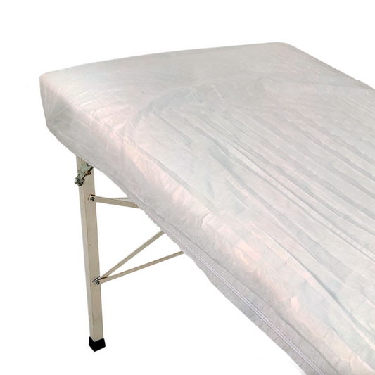 Lençol Prime Descartável Em TNT 2m X 90cm Com Elástico 15 Unidades Santa Clara 6132