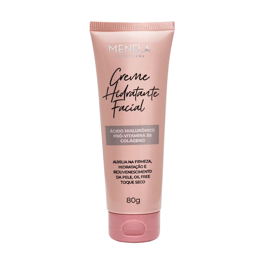 Creme De Hidratação Para O Rosto Com Ácido Hialurônico Menela 80g