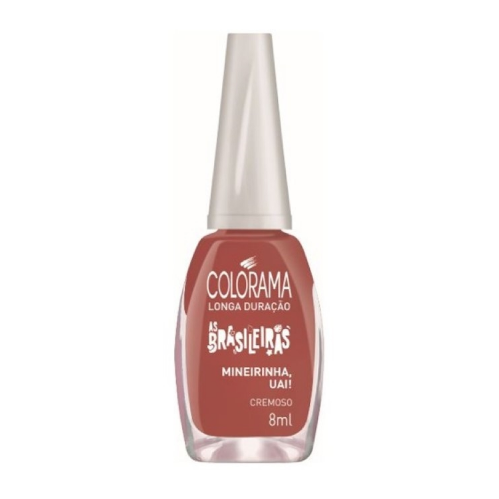 Esmalte Colorama Cremoso Mineirinha, Uai - Nude