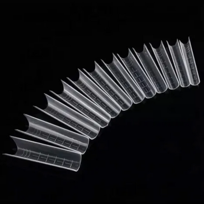 Molde Para Polygel Curvatura C Transparente