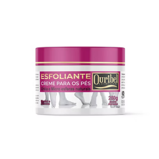 Creme Esfoliante Para Os Pés Ouribel 250g