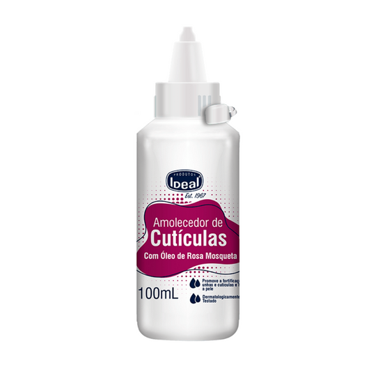 Amolecedor De Cutículas Óleo De Rosa Mosqueta Ideal 100ml