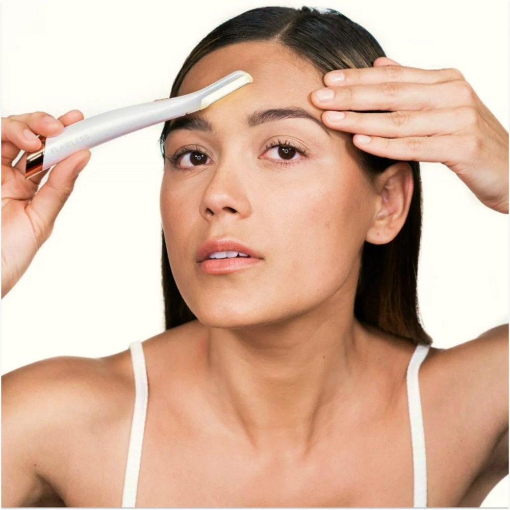 Kit Dermaplane GLO Lighted Facial Exfoliator Flawlbss 7 Unidades