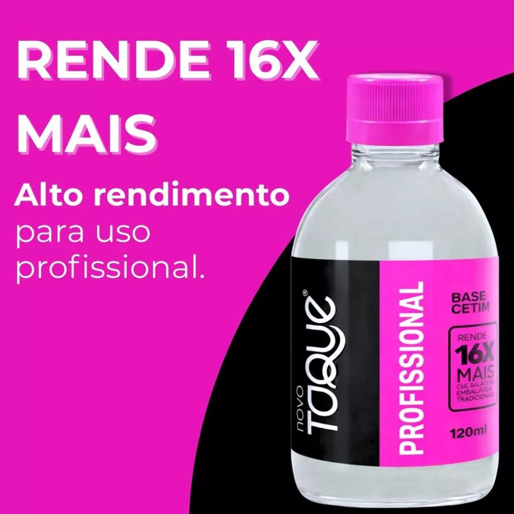Refil Esmalte Novo Toque Tratamento Base Cetim 120ml