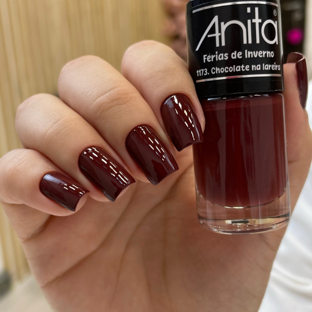 Esmalte Anita Férias De Inverno Chocolate Na Lareira 10ml