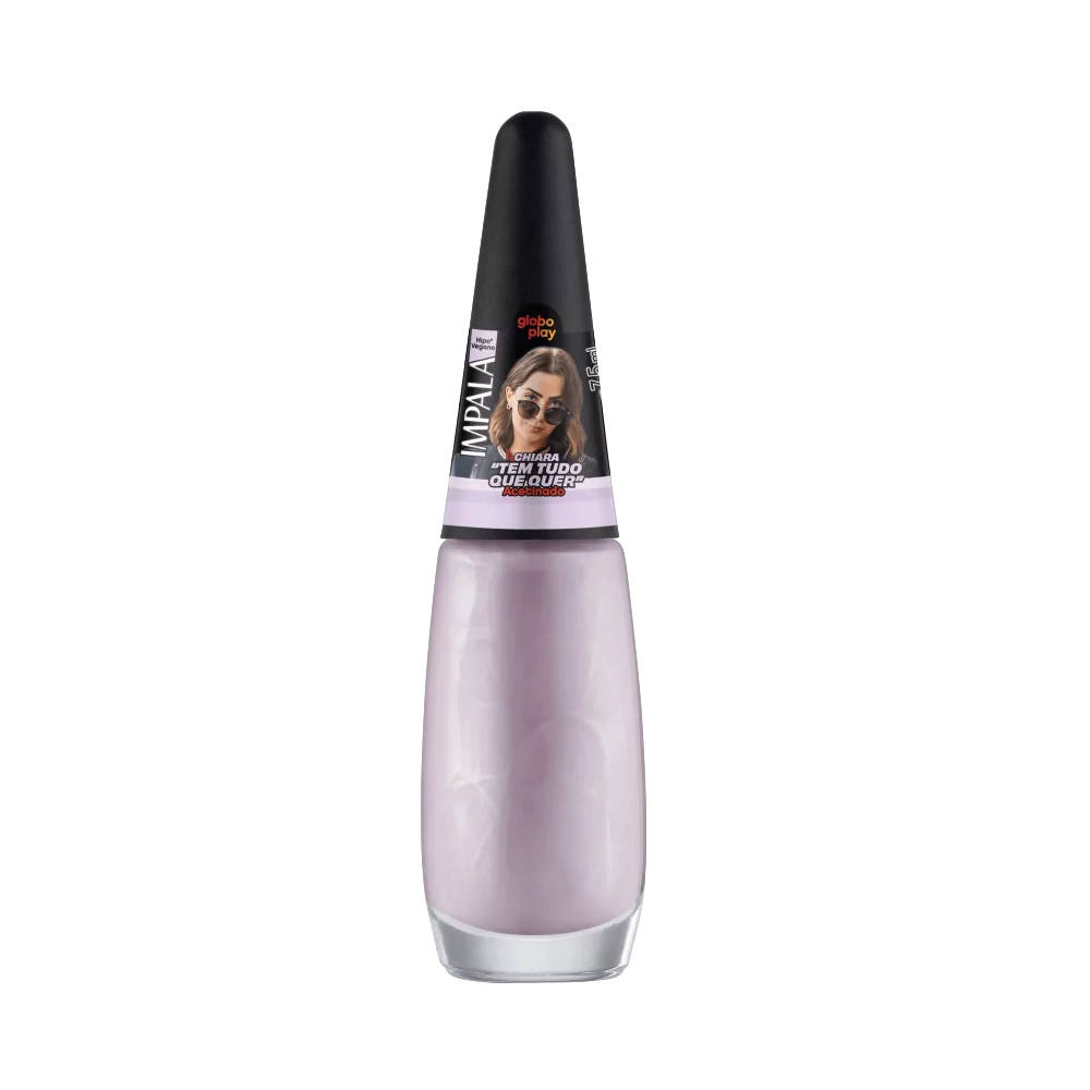 Esmalte Impala Acetinado Globoplay Tem Tudo Que Quer 7,5ml