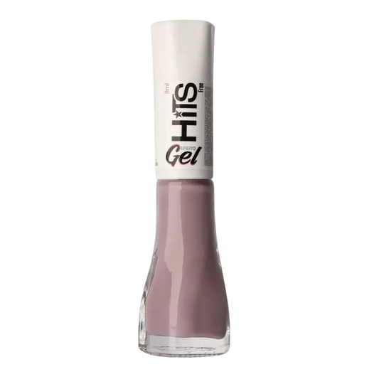 Esmalte Hits Cremoso Efeito Gel Lilás Mauve 8ml
