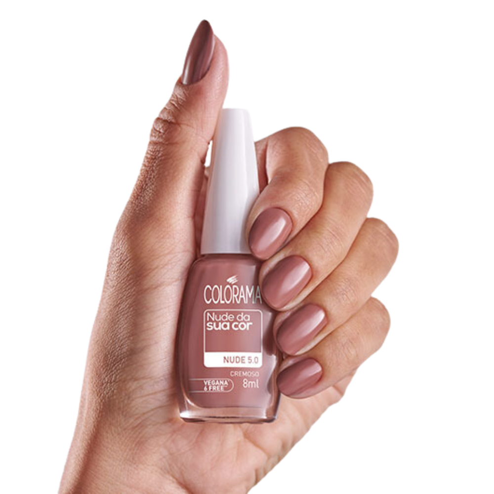 Esmalte Colorama Cremoso Nude da Sua Cor 5.0 8ml
