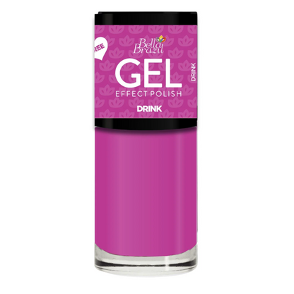 Esmalte Bella Brazil Efeito Gel Cremoso 848 Drink 9ml