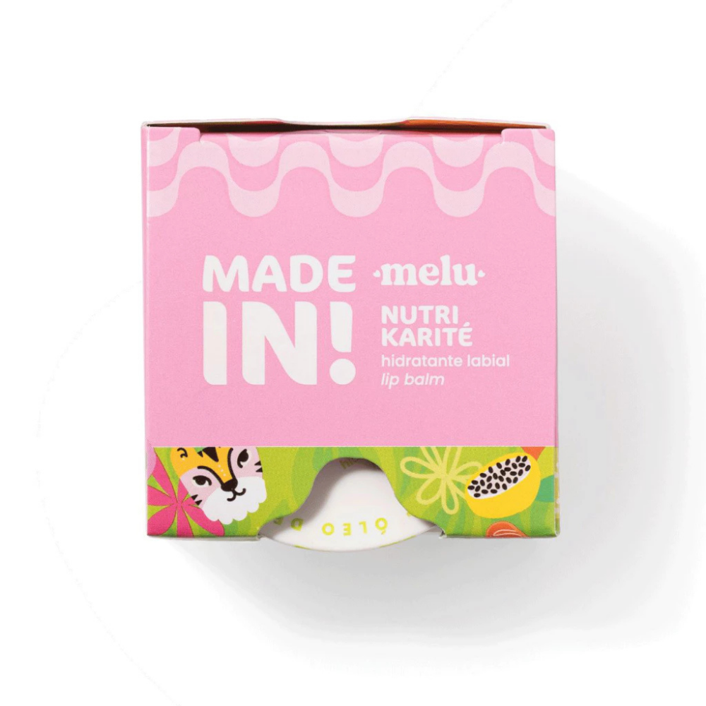 Hidratante Labial Made In Melu Nutri Karité Ruby Rose 15g