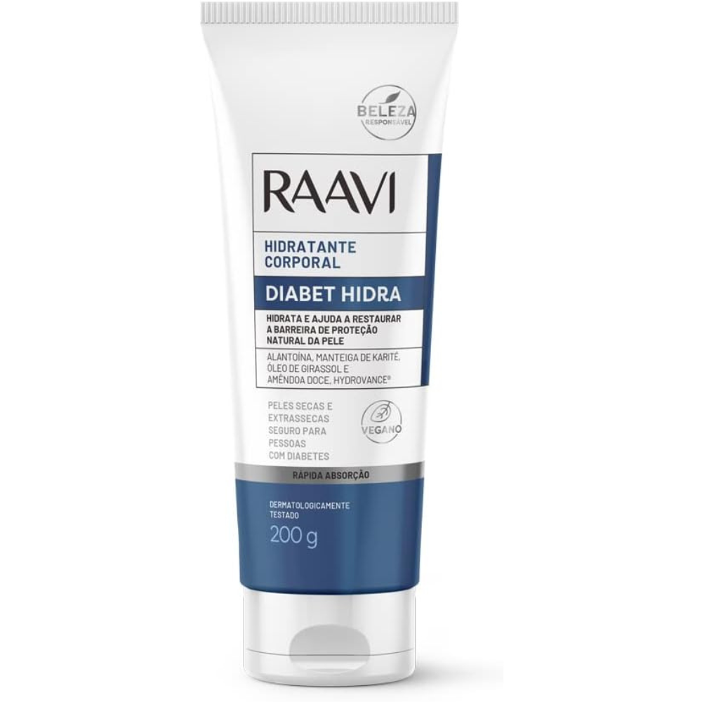 Creme Hidratante Diabet Raavi 200g