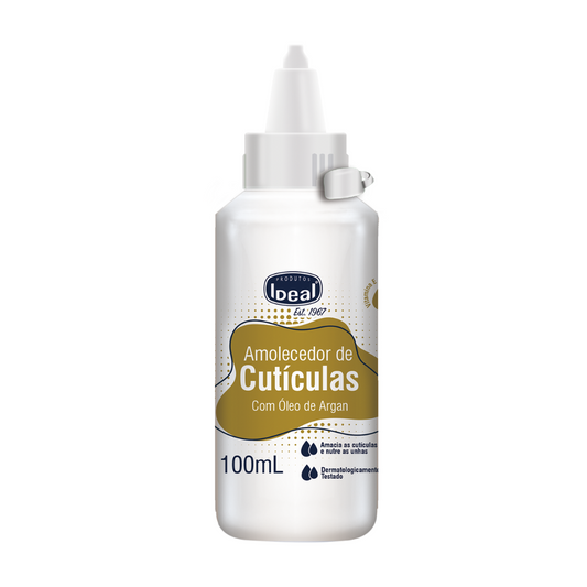 Amolecedor De Cutículas Óleo De Argan Ideal 100ml