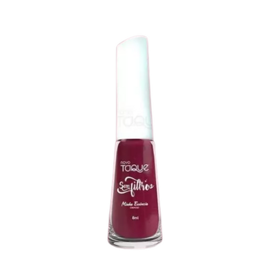 Esmalte Novo Toque Cremoso Sem Filtros Minha Essência 8ml