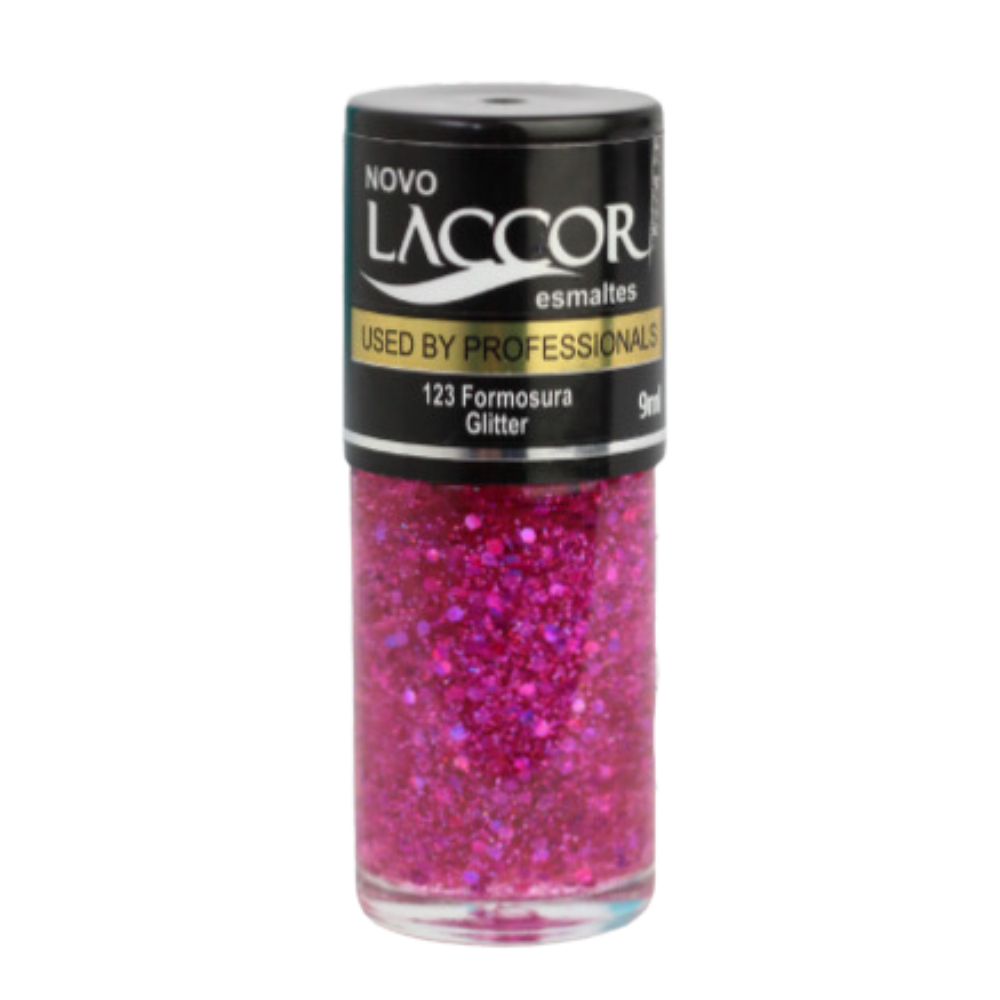 Esmalte Laccor Glitter Formosura 9ml