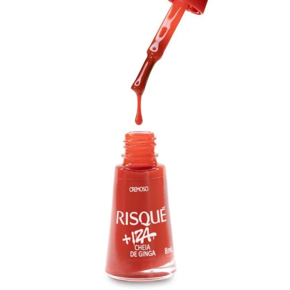Esmalte Risqué Cremoso Cheia De Ginga 8ml