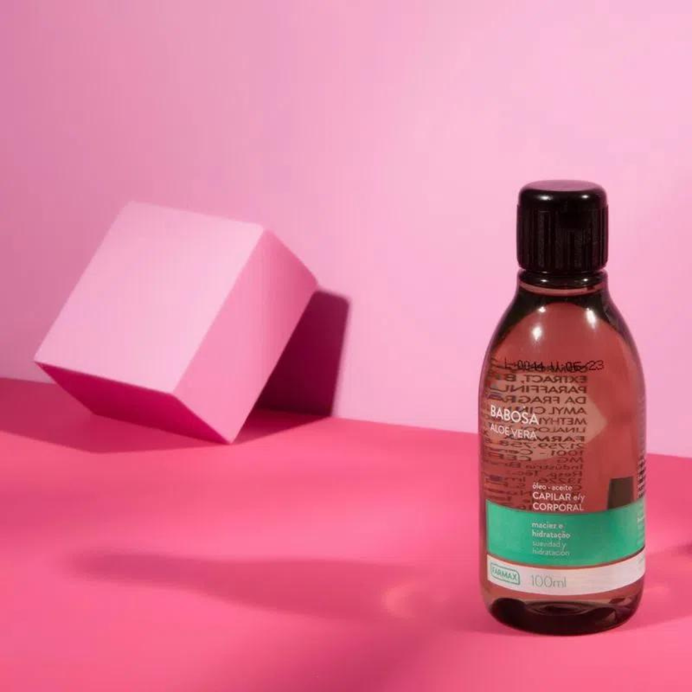 Óleo Capilar E Corporal Farmax 100ml Babosa