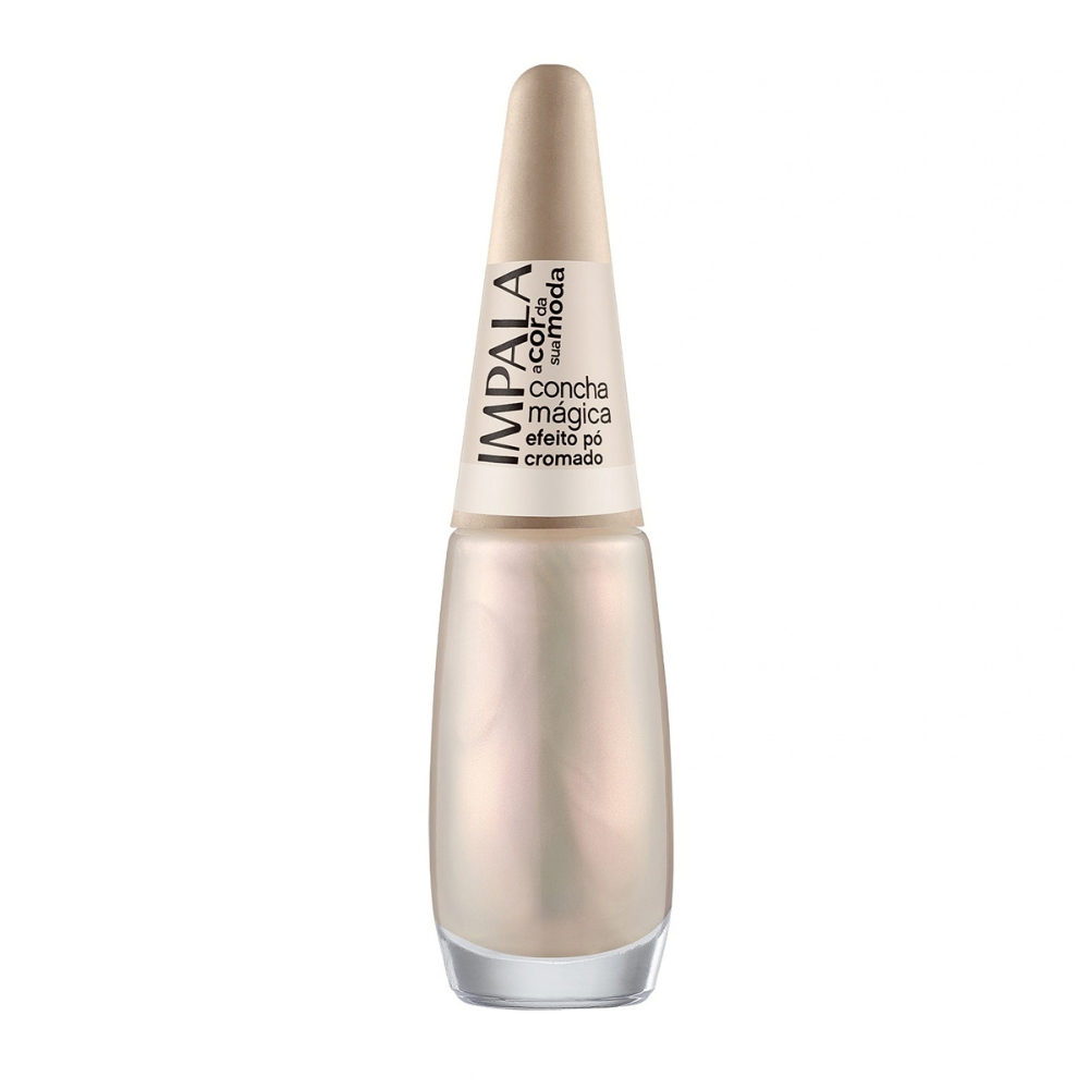 Esmalte Impala Efeito Pó Cromado Concha Mágica 7,5ml