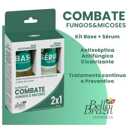 Kit Combate 2x1 Fungos e Micoses Bella Brazil