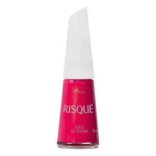 Esmalte Risqué Metálico Suflê De Goiaba 8ml