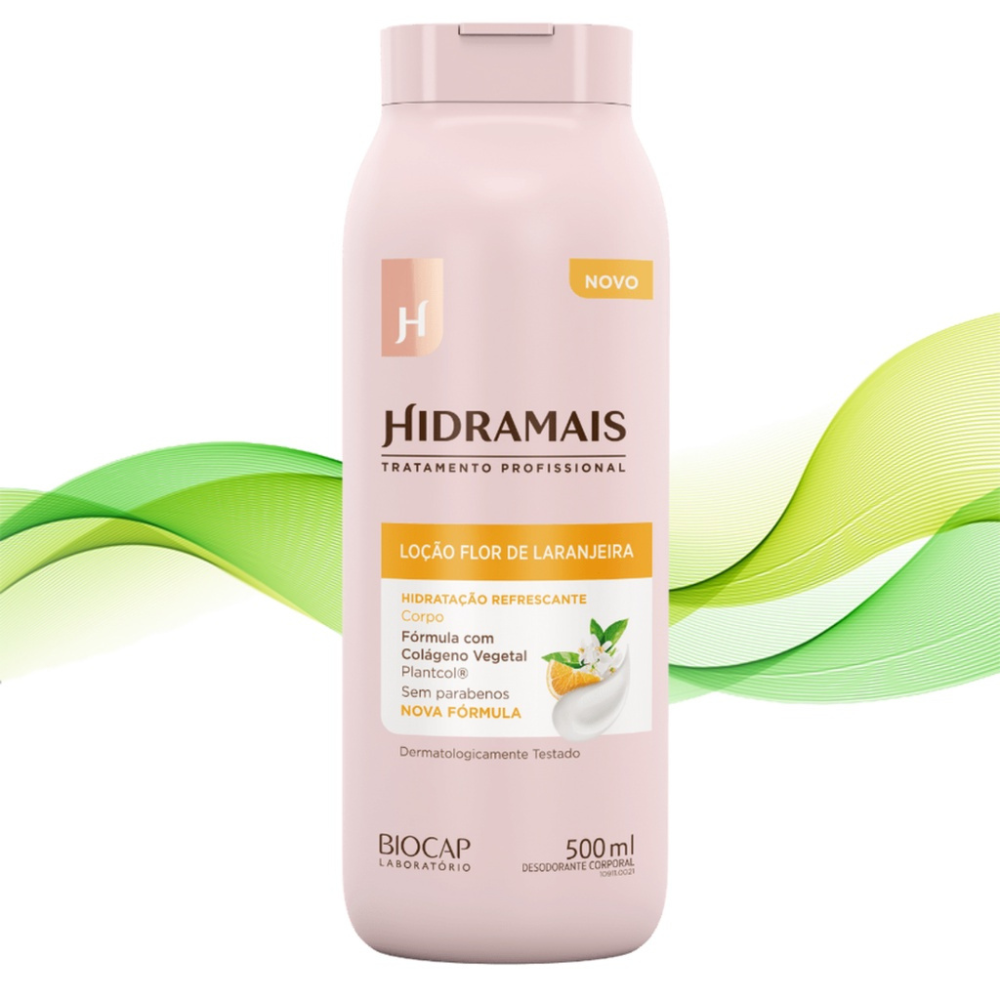 Loção Desodorante Corporal Flor De Laranjeira Hidramais 500ml
