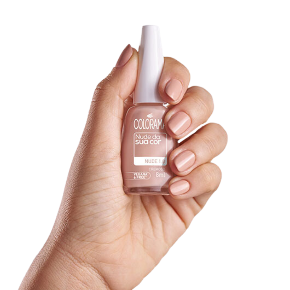 Esmalte Colorama Cremoso Nude da Sua Cor 1.0 8ml