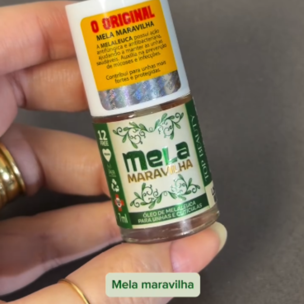 Esmalte SOS Unhas Top Beauty Mela Maravilha 7ml