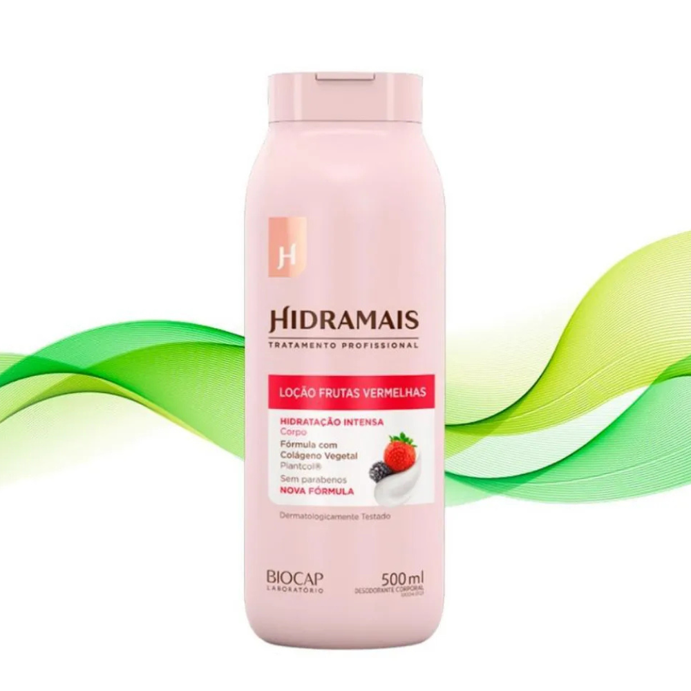 Loção Desodorante Corporal Frutas Vermelhas Hidramais 500ml