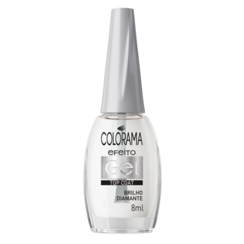 Esmalte Colorama Efeito Gel Top Coat 8ml