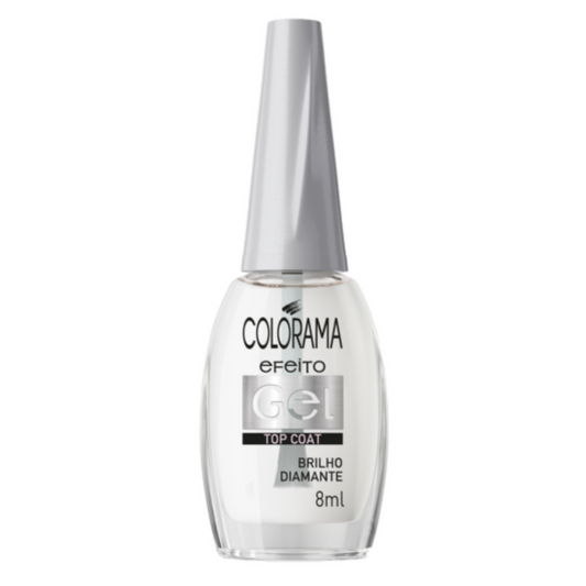 Esmalte Colorama Top Coat Efeito Gel 8ml
