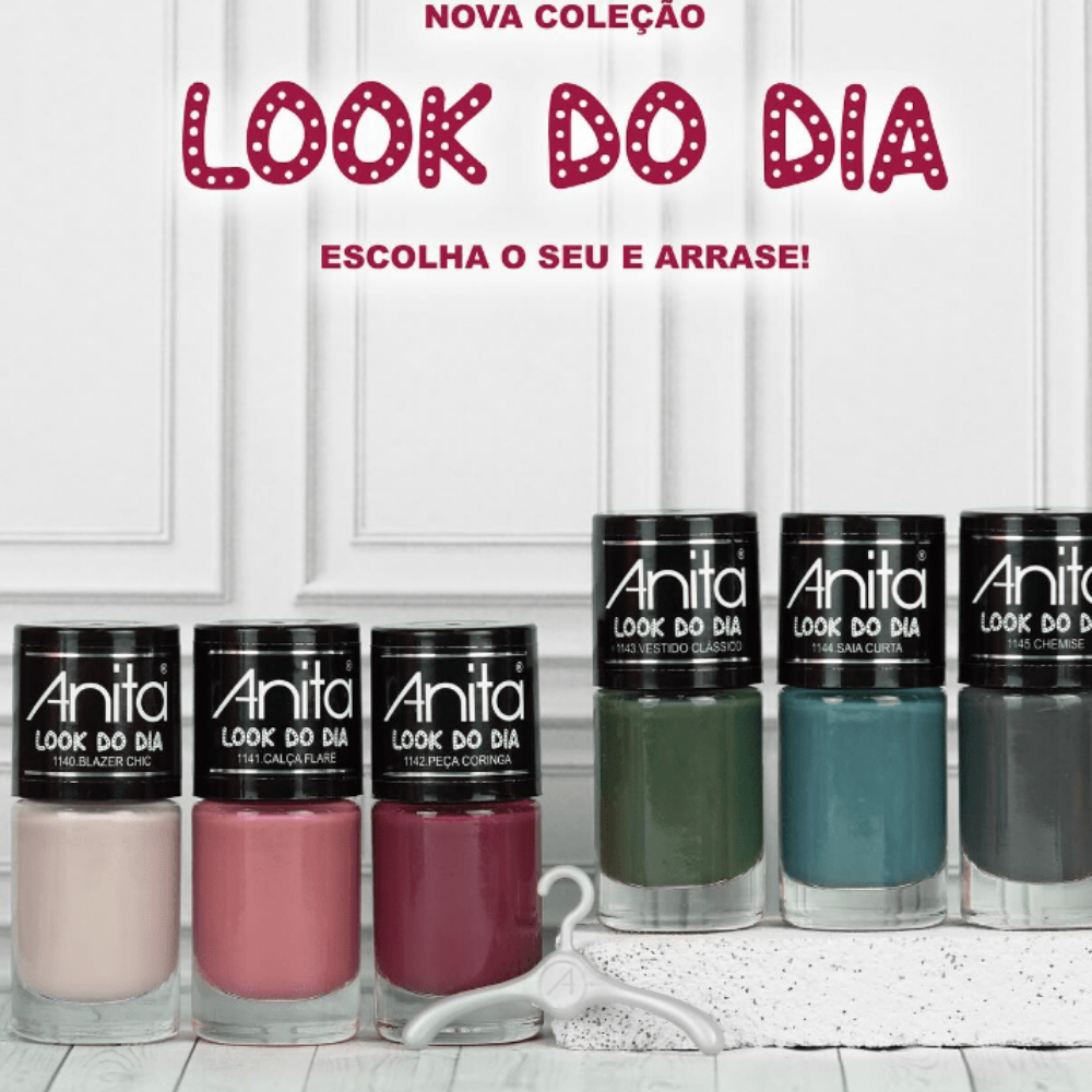 Esmalte Anita Look Do Dia Cremoso Calça Flare 10ml