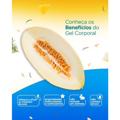 Gel Calmante Corporal Melão Depil Bella 250g