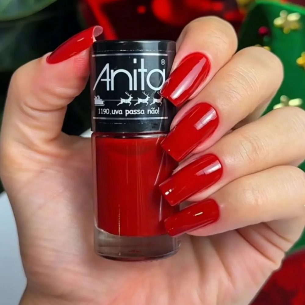 Esmalte Anita Tempo De Celebrar Uva Passa Não! 10ml
