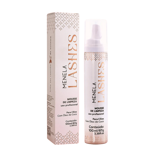 Mousse de Limpeza de Cílios Menela Lashes 100ml