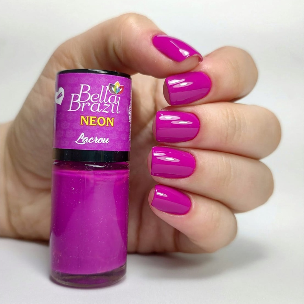 Esmalte Bella Brazil Efeito Gel Cremoso 634 Lacrou 9ml