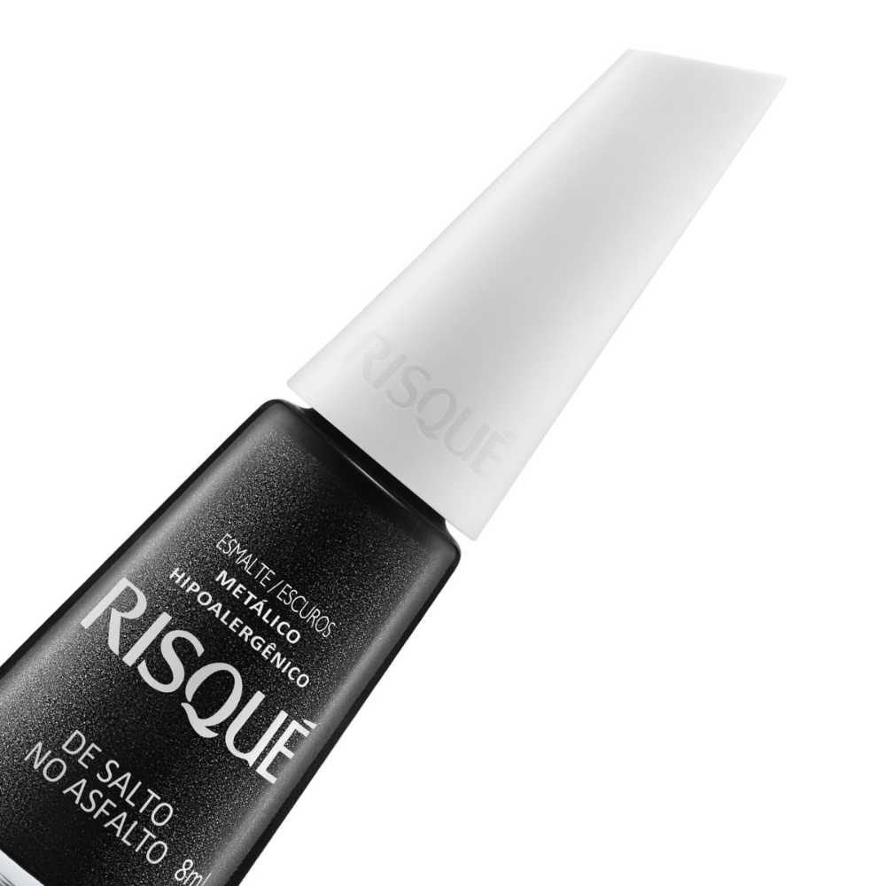 Esmalte Risqué Metálico De Salto No Asfalto 8ml